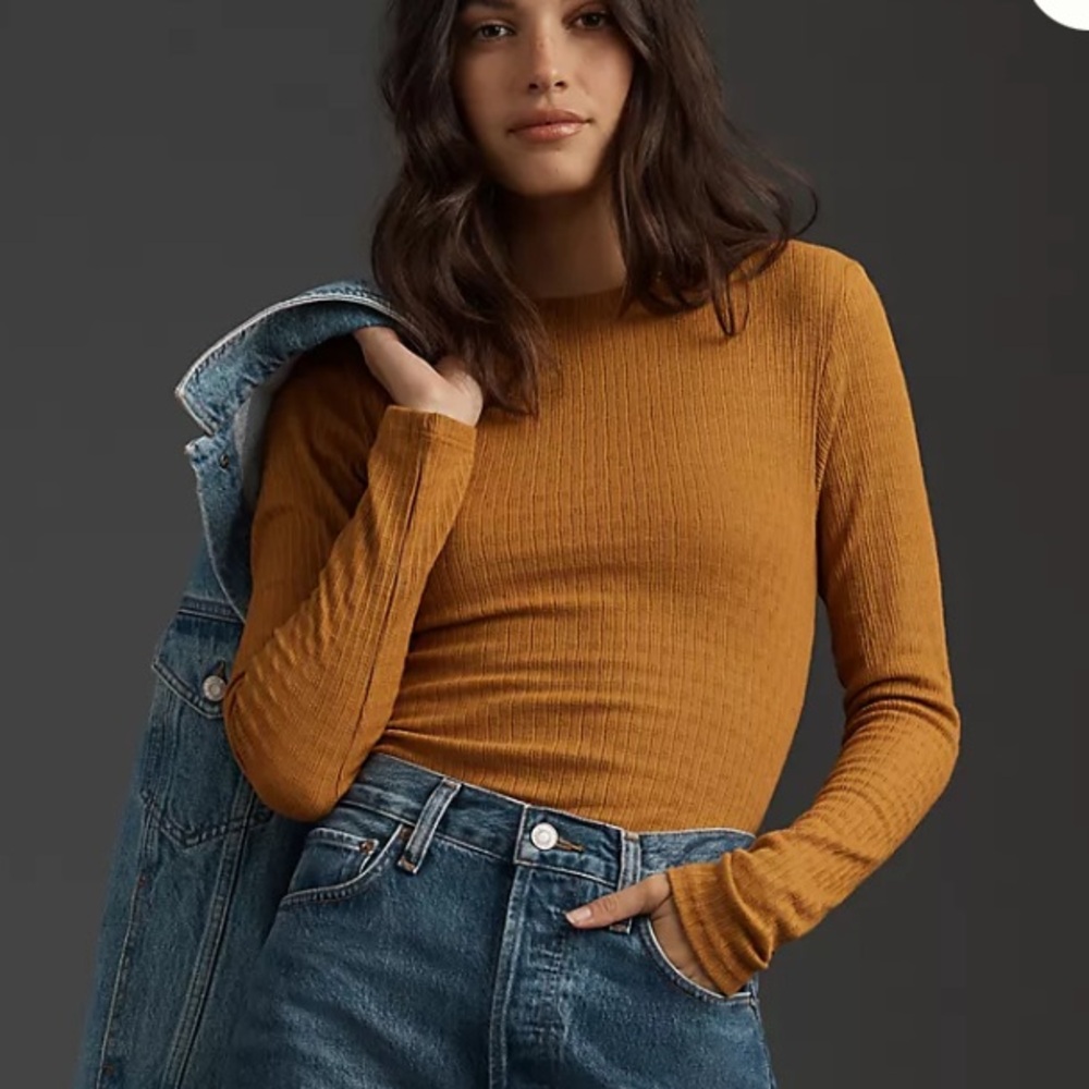 Anthropologie pilcro knitted long sleeve size xs